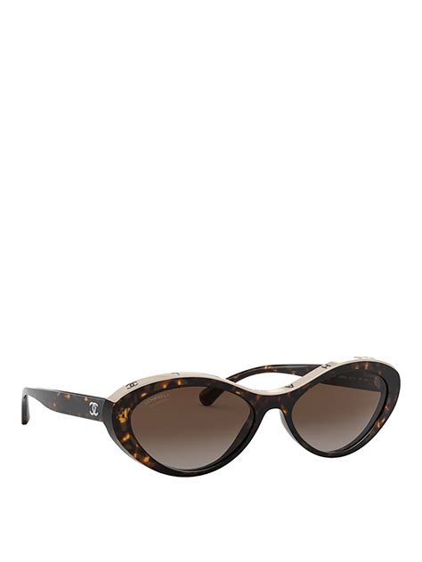 occhiali chanel cat eye ikrix|Shop CHANEL Cat Eye Sunglasses on Rinascente.